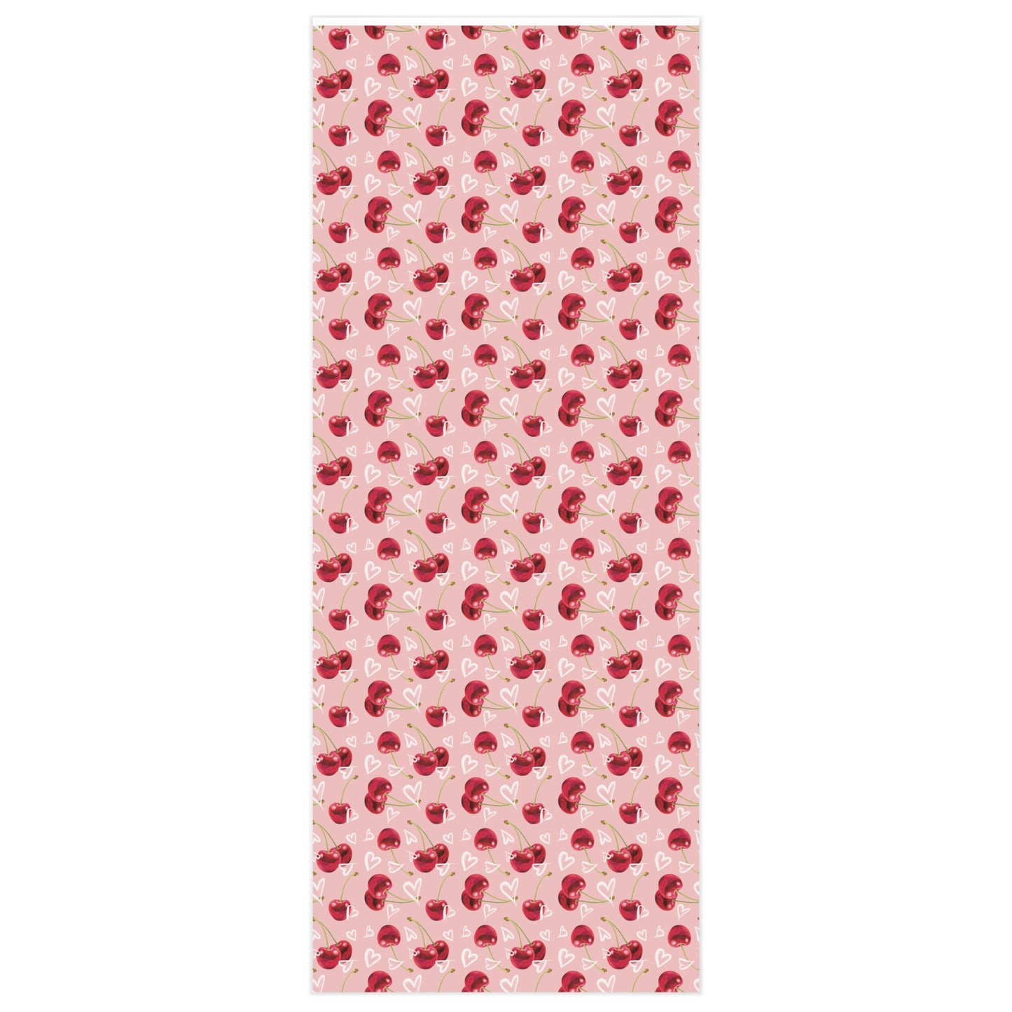 Pink Cherry Love Bomb Wrapping Paper