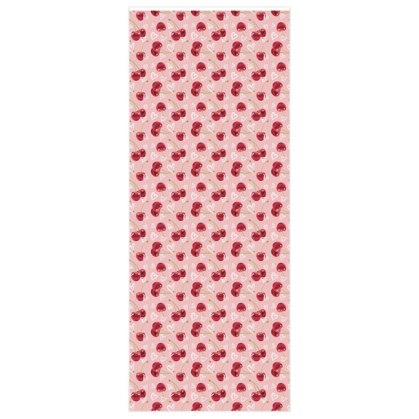 Pink Cherry Love Bomb Wrapping Paper