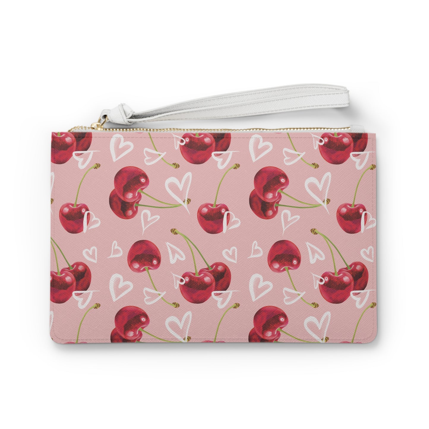 Pink Cherry Love Bomb Clutch Bag