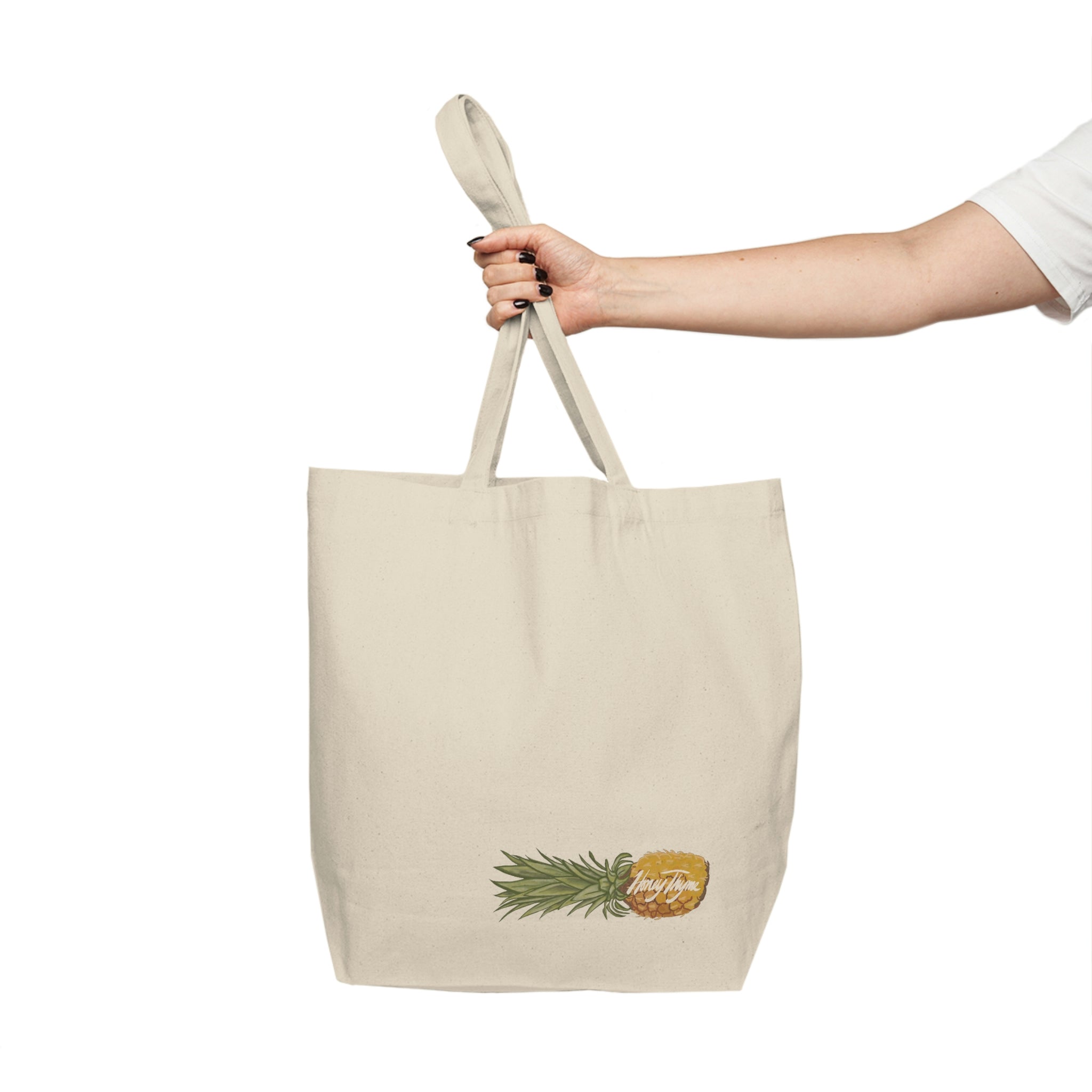 Pineapple canvas best sale tote bag