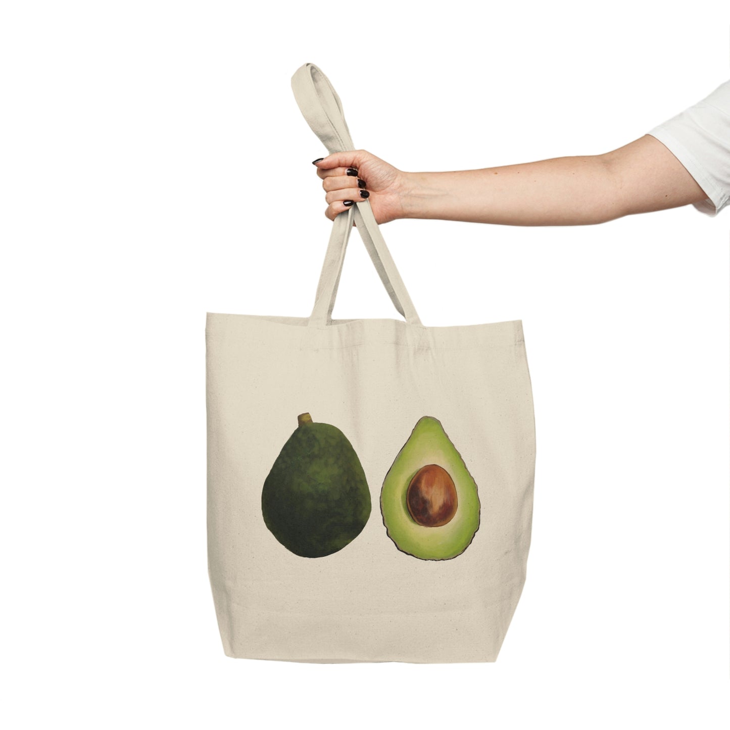 Avocado Canvas Tote